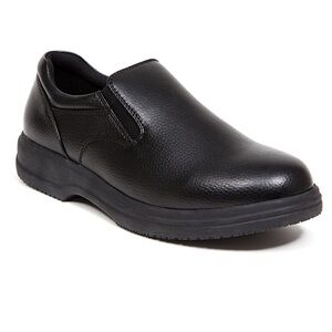 Deer Stags Men's Manager Black Slip-On Workwear Shoes- Size 9.5